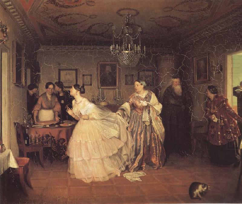 The Major-s Marriage Proposal, Pavel Fedotov